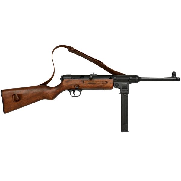 Mp41 SubMachine Gun With Leather Belt